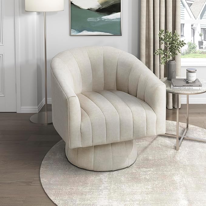 360° Swivel Velvet Accent Chair