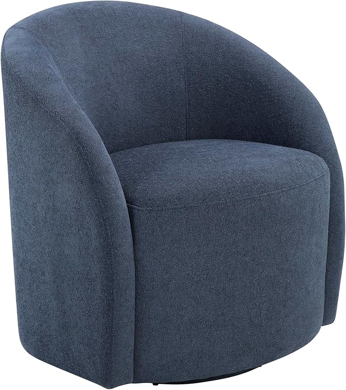 360° Swivel Boucle Accent Armchair