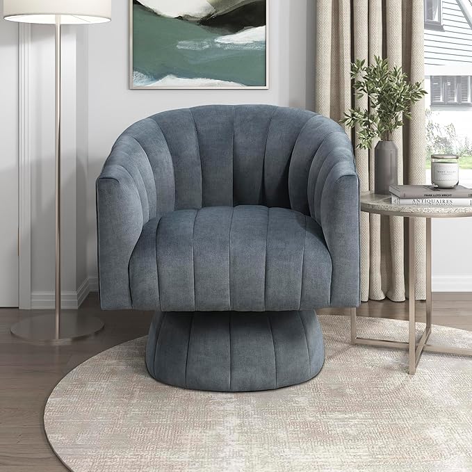 360° Swivel Velvet Accent Chair