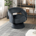 360° Swivel Velvet Barrel Accent Chair